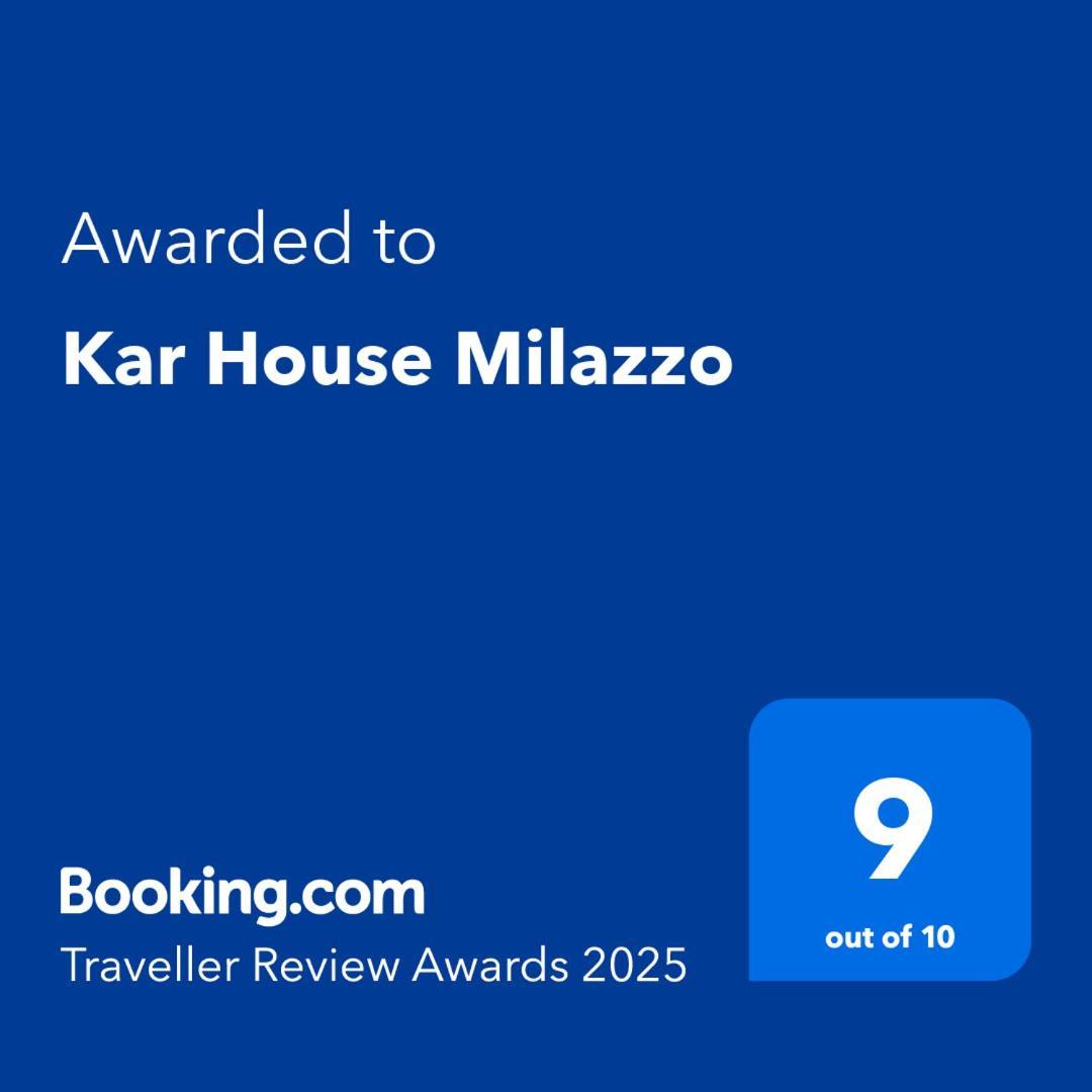Kar House Milazzo Leilighet Eksteriør bilde